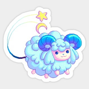 Cloud Sheep Sticker